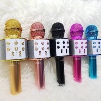 MIC SPEAKER WS - 858 MIC SPEAKER BLUETOOTH SPEAKER GOOD