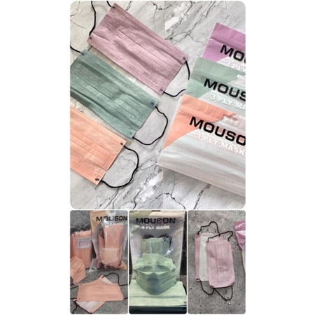 masker 3 ply merk mouson