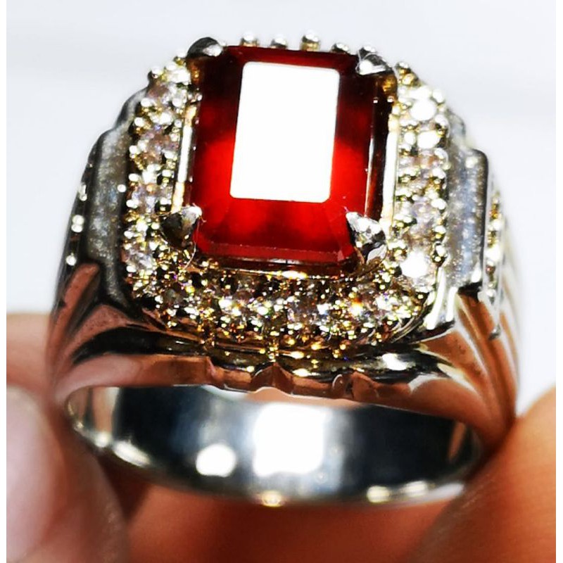 Batu natural hessonite garnet