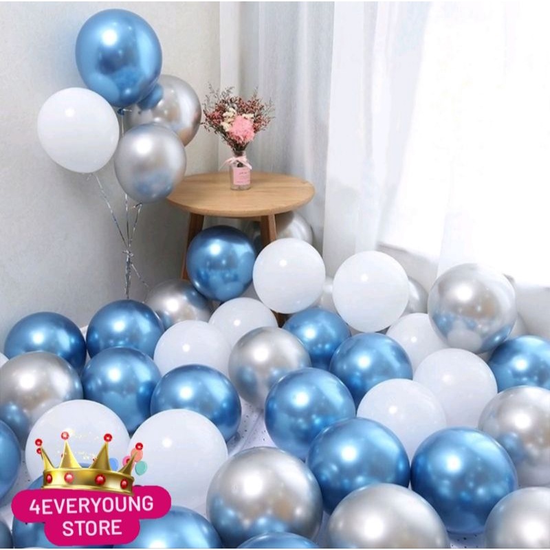 PAKET DOUBLE CHROME WITH LATEX 30PCS