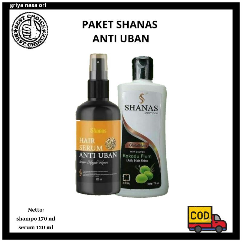 SERUM RAMBUT BERUBAN SHANAS
