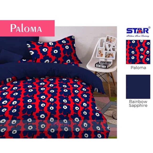 Paloma red & green