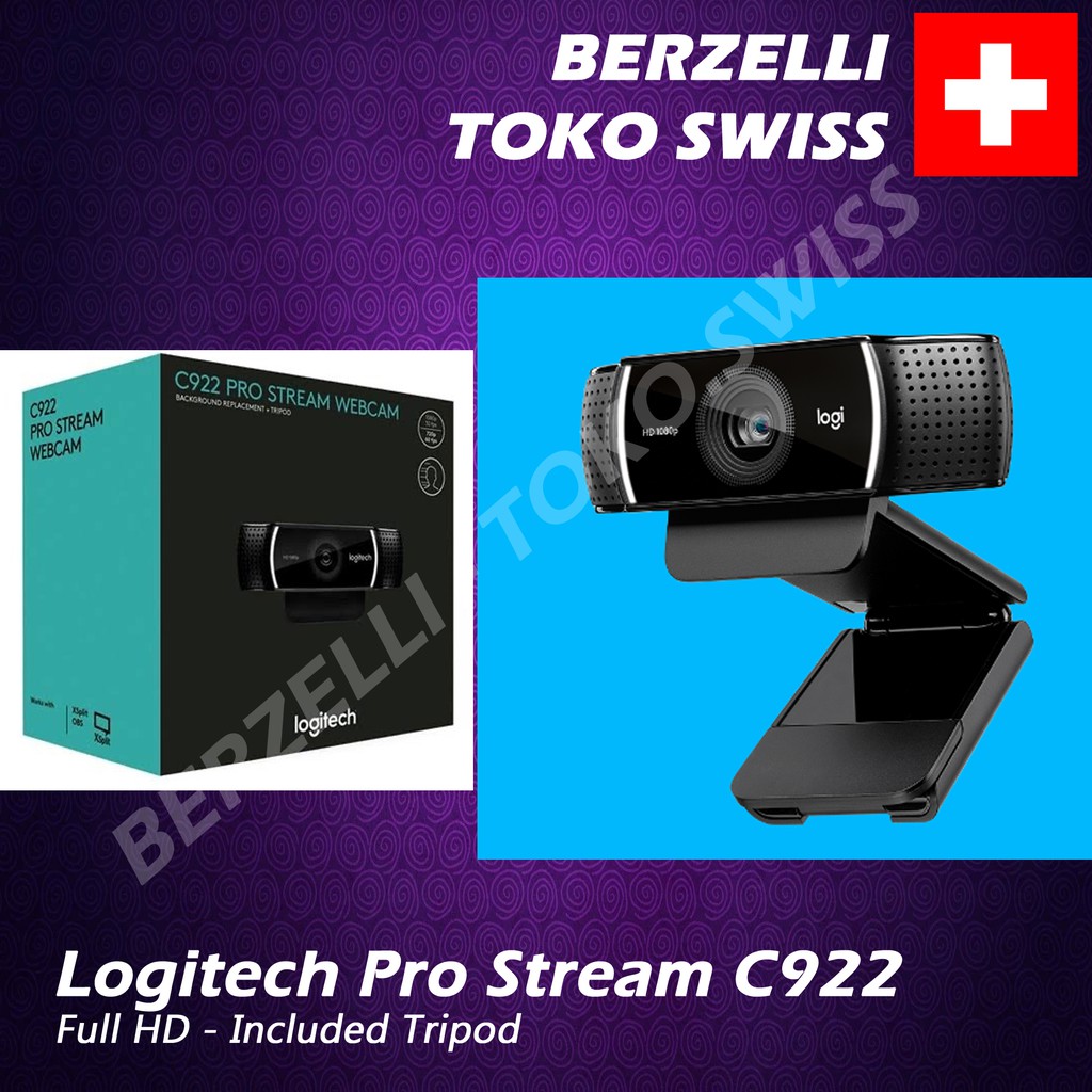 LOGITECH C922 PRO STREAM WEBCAM