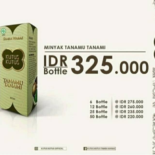 Minyak Tanamu Tanami