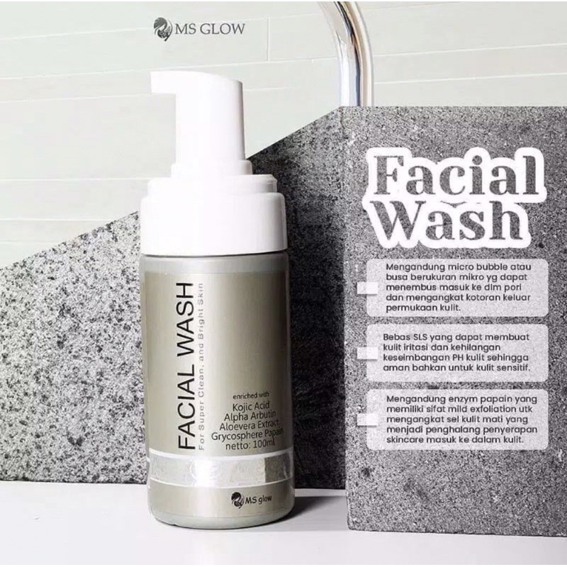 FACIAL WASH MS GLOW
