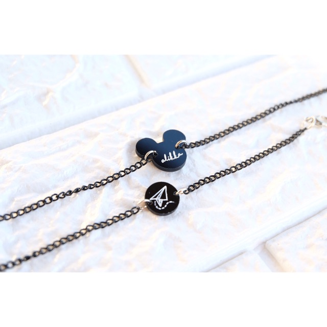 Gelang Custom mickey  + dpt BOX
