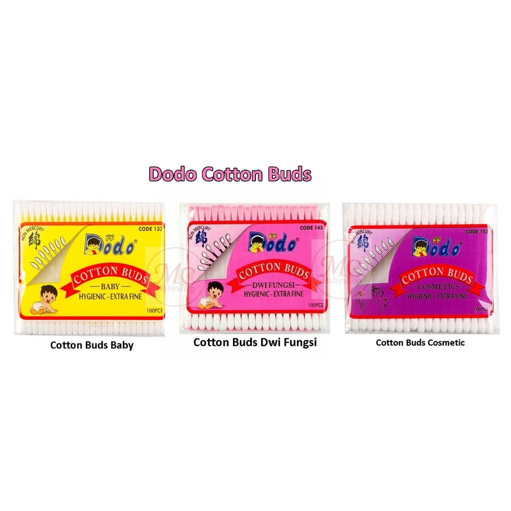 DODO COTTON BUDS ISI 100 PCS