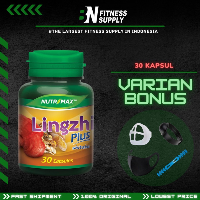 Nutrimax Lingzhi Plus 30 Kapsul