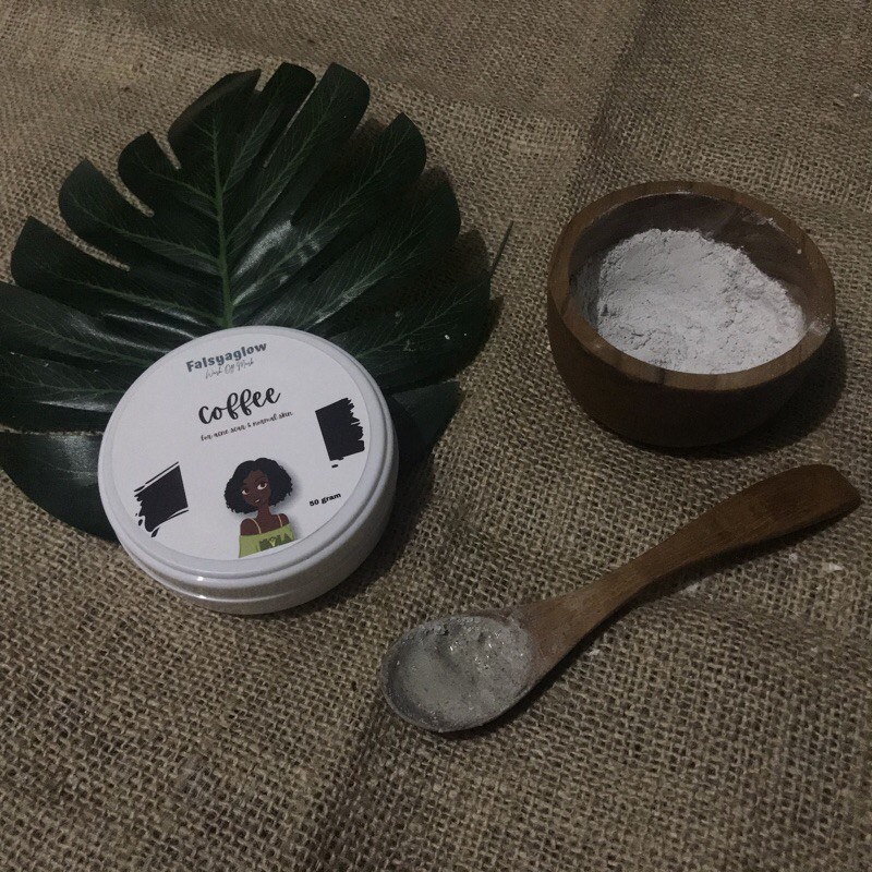 wash off mask coffee
