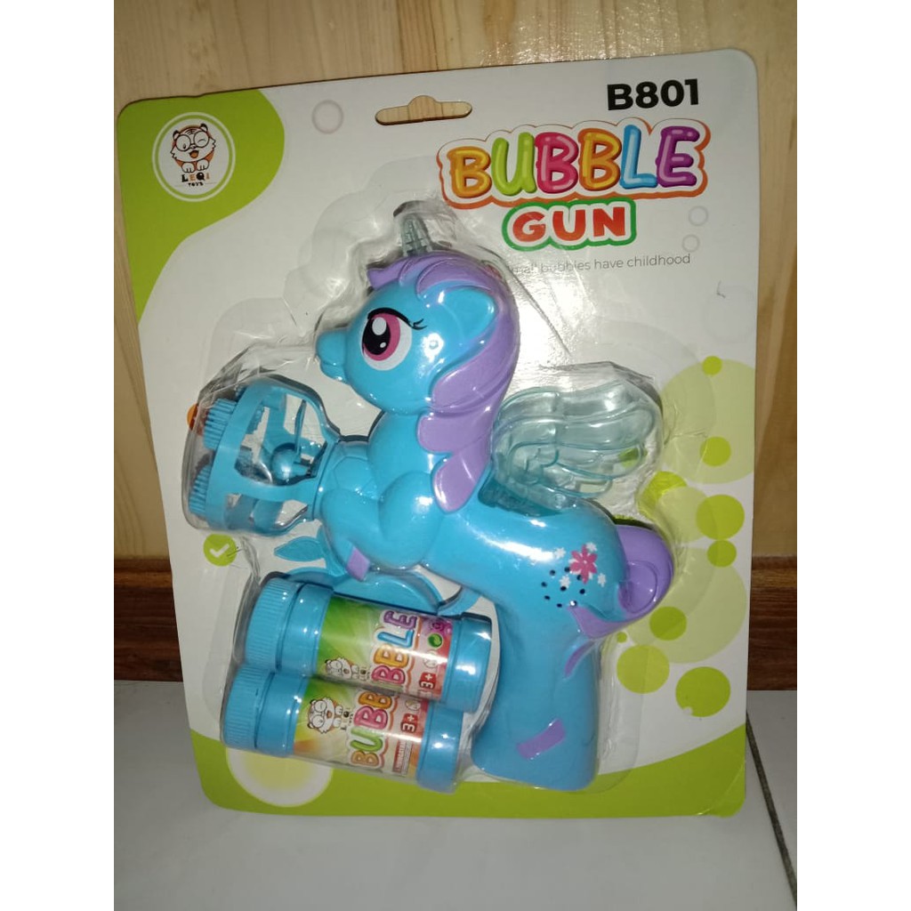 bubble pony set / mainan anak / mainan bubble