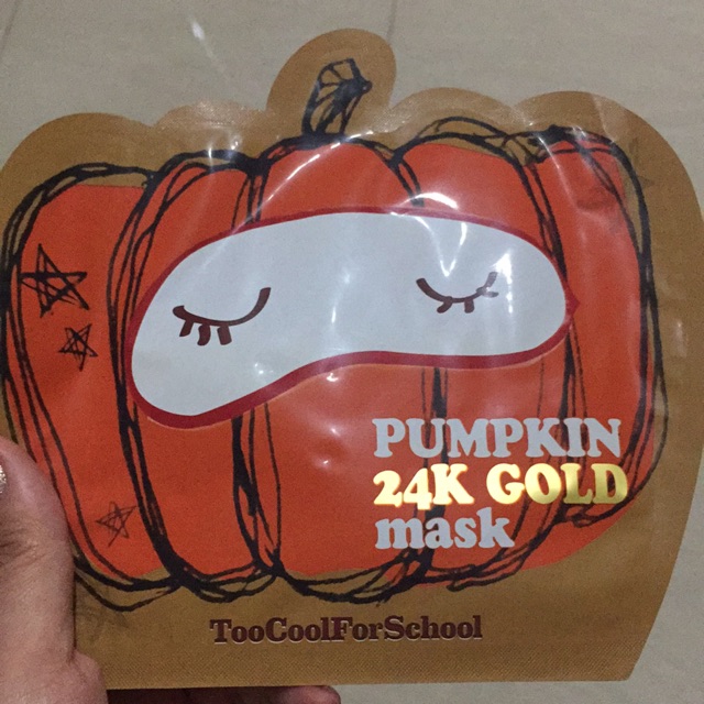 Pumpkin 24k Gold Mask