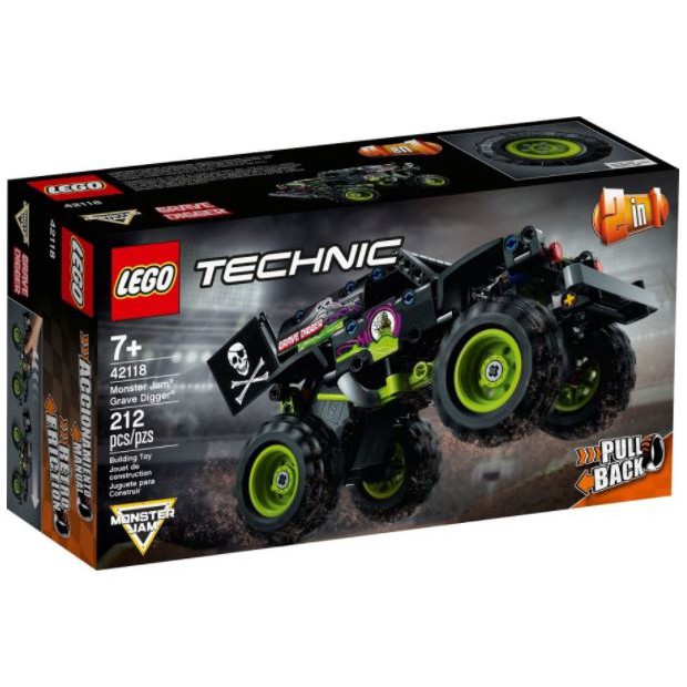Lego Technic 42118 Monster Jam Grave Digger