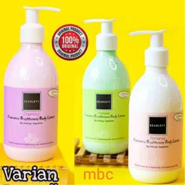 Scarlett body lotion