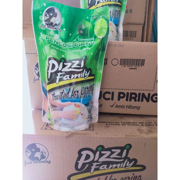 Pencuci Piring Pizzi Lime 600ml