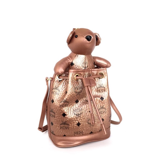 Mcm drawstring doll