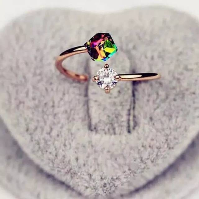 Cincin crystal cantik FA07