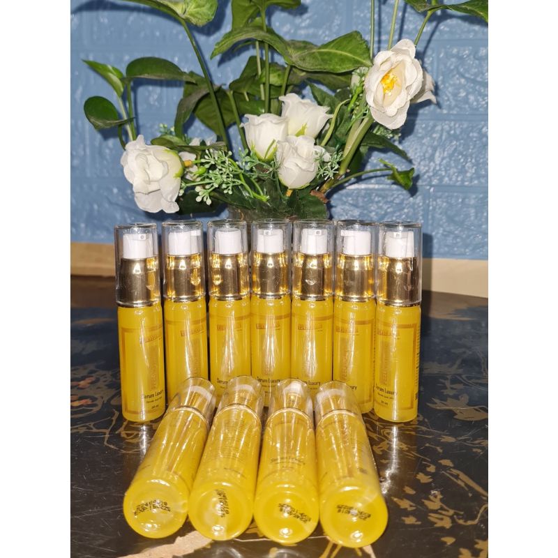 Peeling white L glow