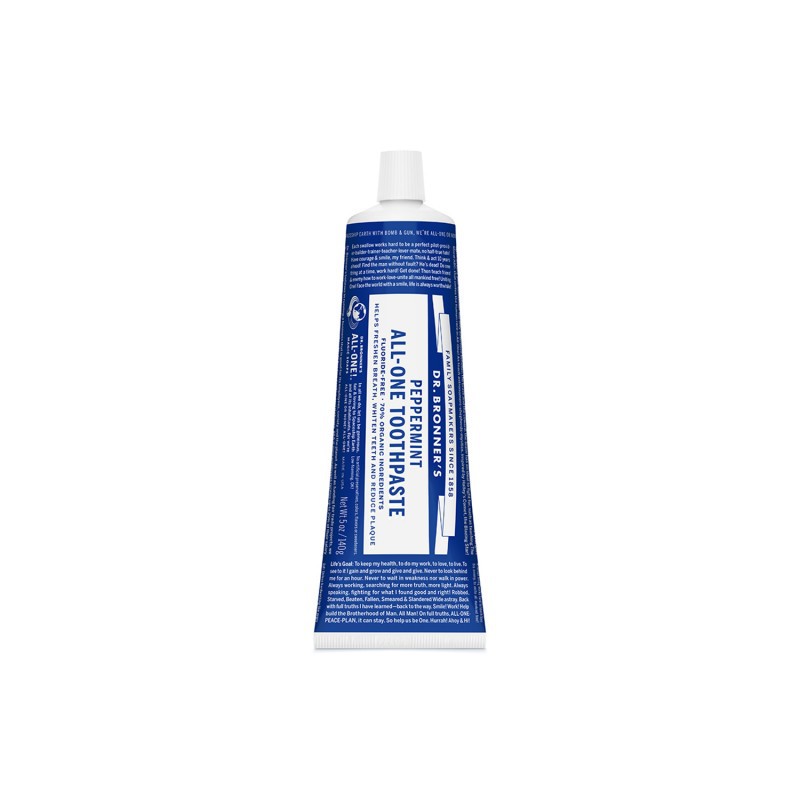 Dr Bronners Peppermint Toothpaste Dr. Bronner's 140 gr