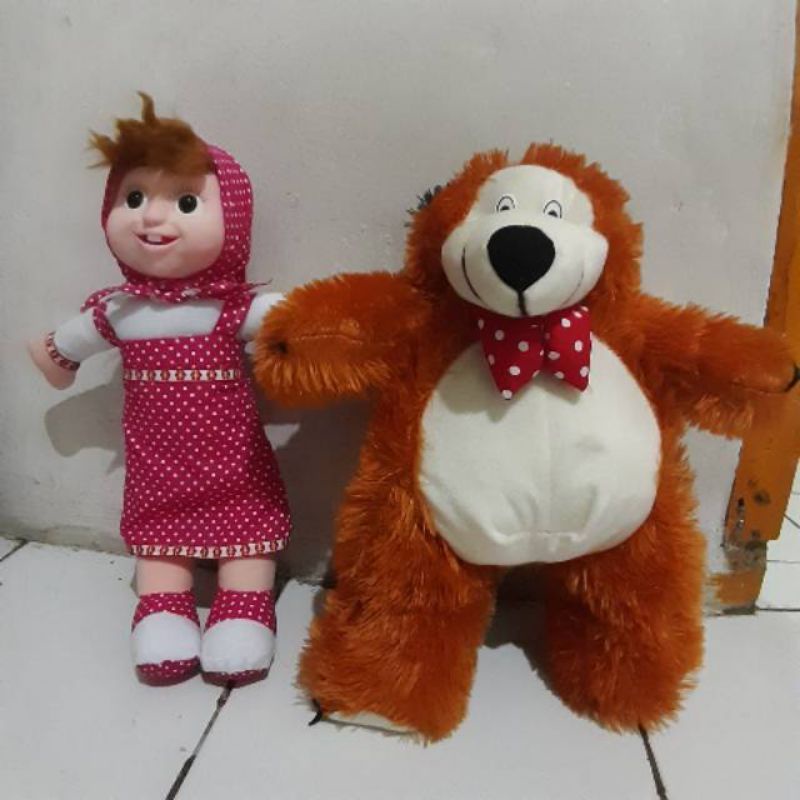 BONEKA MARSHA AND THE BEAR