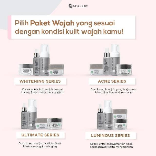 Rangkaian paket wajah (basic series)