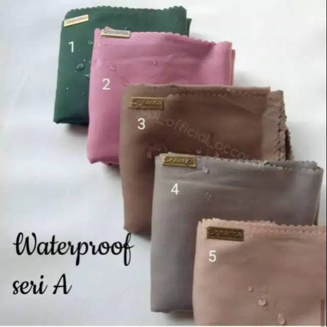 Jilbab Voal waterproof dan Lasercut