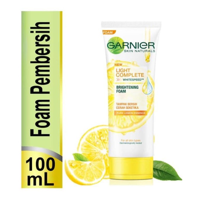 1pcs Garnier Light Complete White Speed Foam 100ml