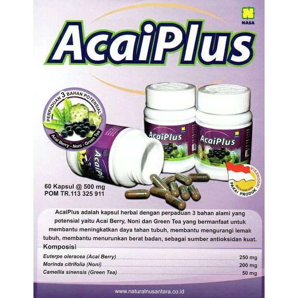 ACAI PLUS Pelangsing Alami