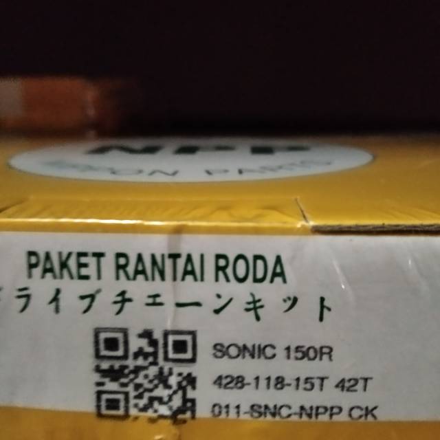 GIR set Rante Sonic 150r