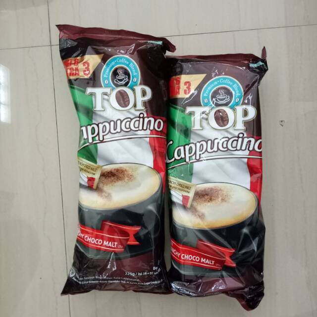 top coffee cappuccino 25g