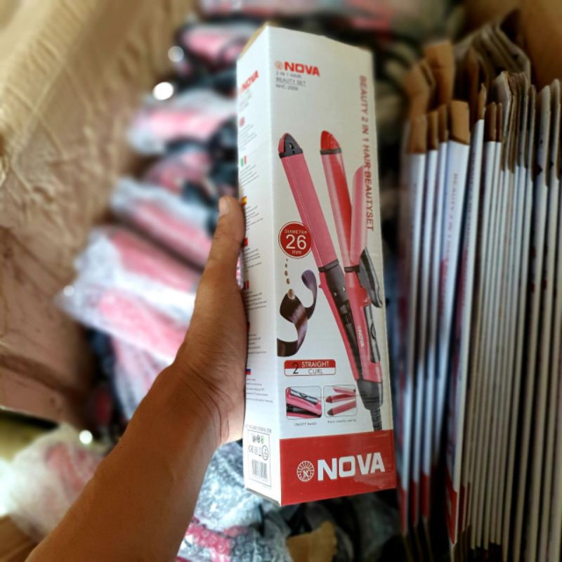 CATOK RAMBUT NOVA 2 IN 1 MINI