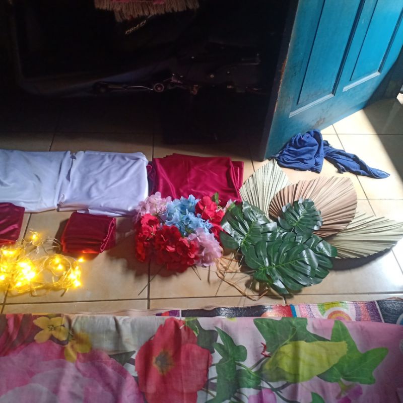 paket bacdrop lamaran murah