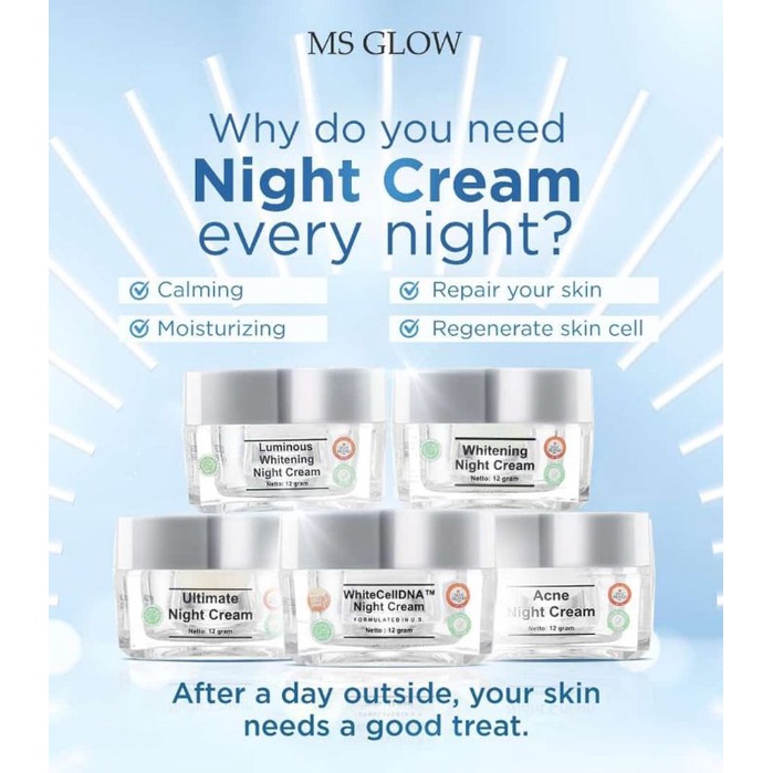 Night cream Msglow