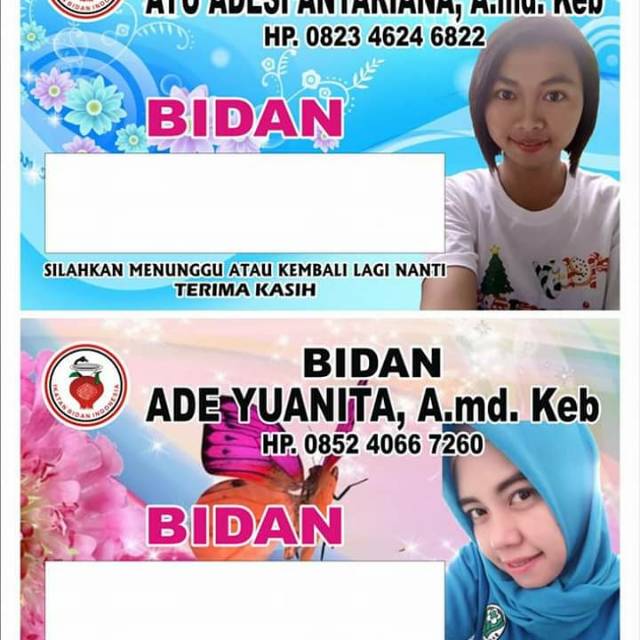 Papan bidan ada keluar