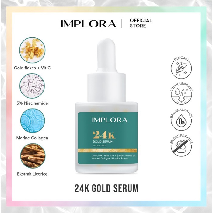 IMPLORA 24K GOLD SERUM - SERUM IMPLORA 20ML