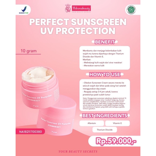 PROMO SUNSCREEN BDERMABEAUTY