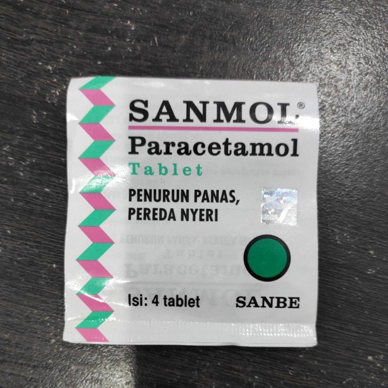 Sanmol tablet (1strip/4tab)