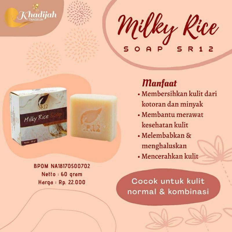 Milkyrice soap
