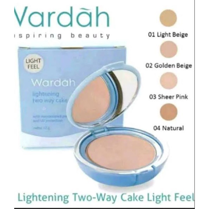 BEDAK TWO WAY CAKE WARDAH LIGHTENING
