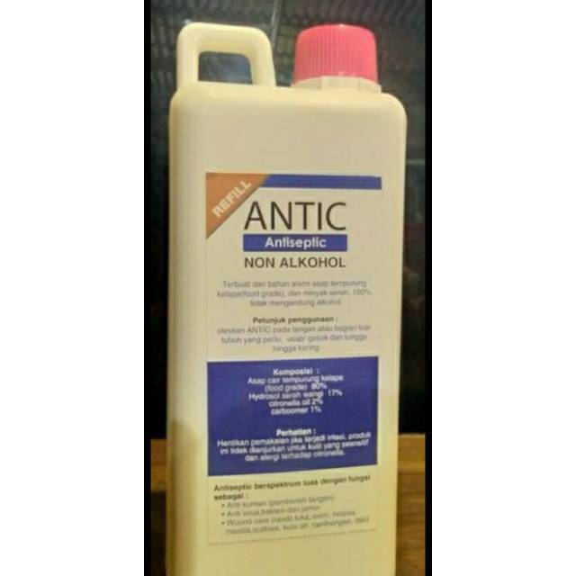Antic hand sanitizer 1 liter