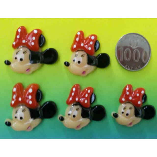 Resin minnie face