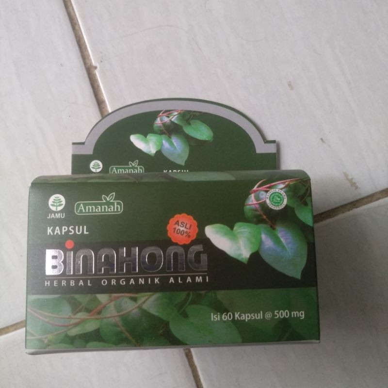 kapsul daun binahong