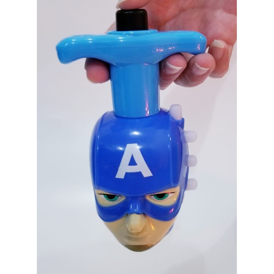 MAINAN GANGSIAN FLASH TOP CAPTAIN AMERIKA