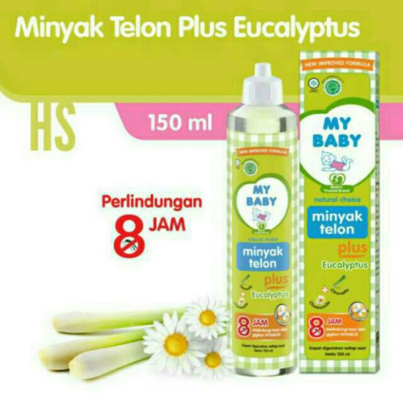 Minyak Telon Plus Eucalyptus 150ml