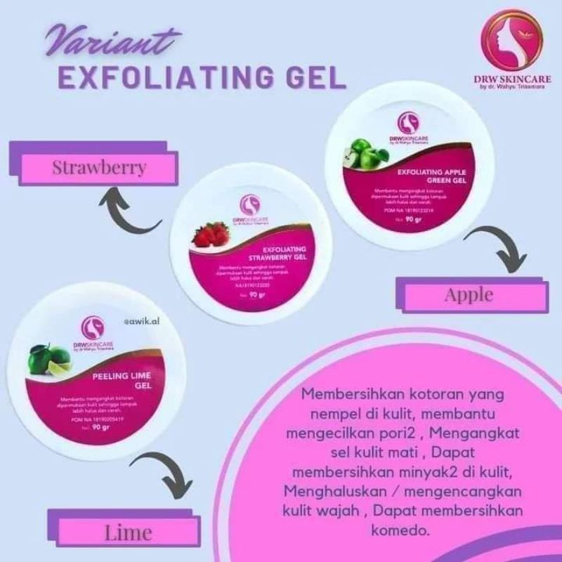 EXFOLIATING GEL