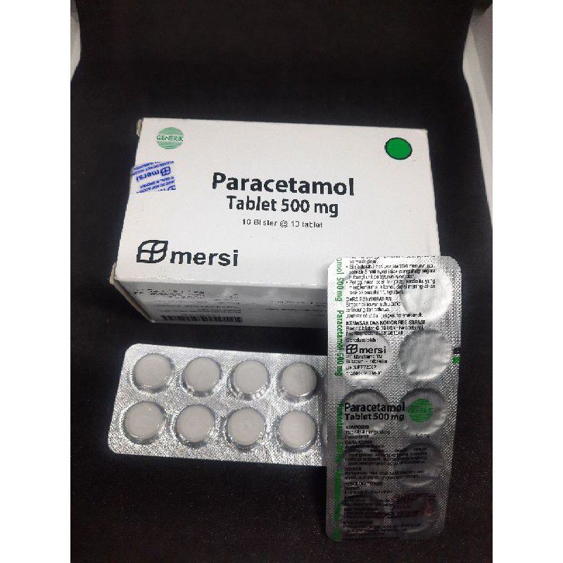 PARACETAMOL MERSI 1STRIP 10'TABLET