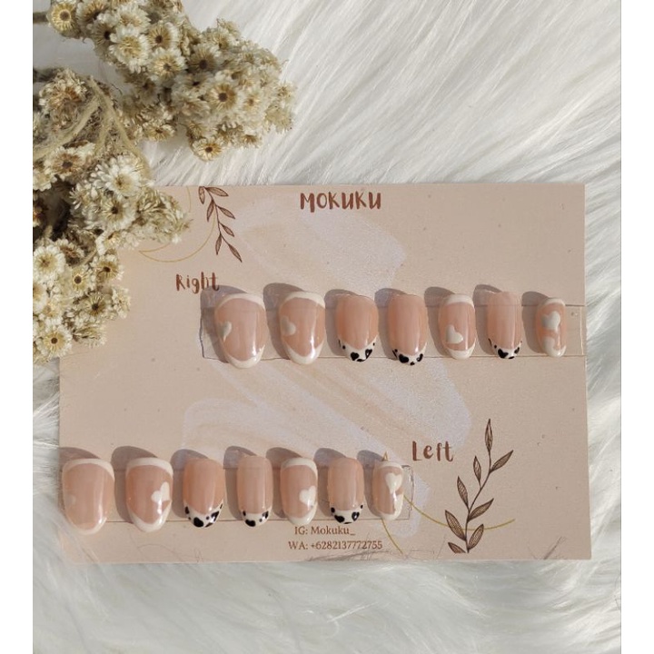 cute press on nails (Xs,S,M,L)