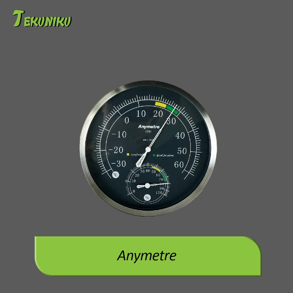 Analog Thermometer | Hygrometer | Anymetre