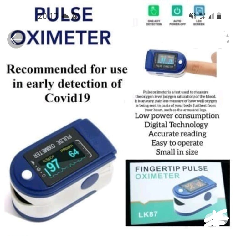 Pulse Oximeter Fingertip