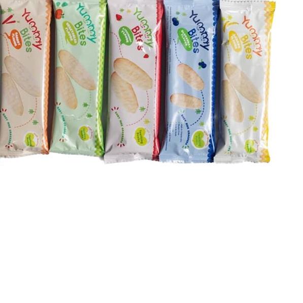 ✪ Yummy Bites Rice Crackers 50gr ♦