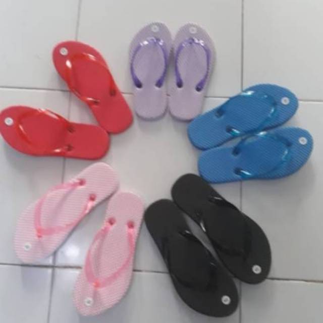 Sandal Jepit Pelangi (Ecer)